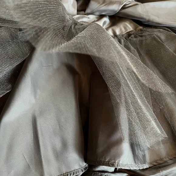 Beautiful, special event dress. Strapless Betsy &Adam corseted/floral skirt, 4 - Picture 6 of 10